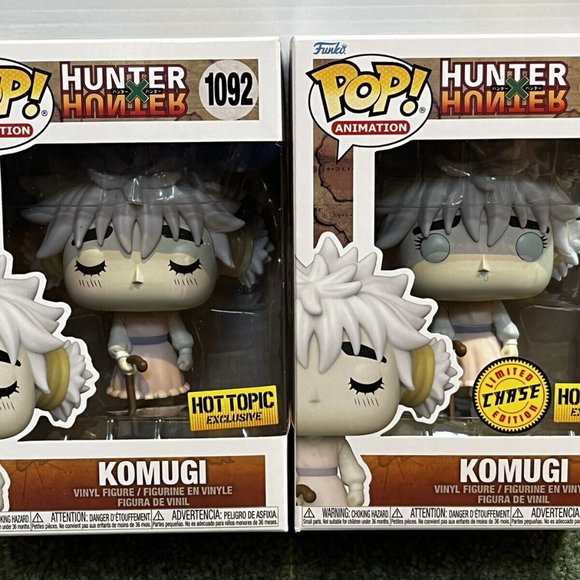 Komugi Chase and Common Set Funko Pop! Hunter X Hunter #1092 Hot Topic Exclusive - Picture 1 of 4